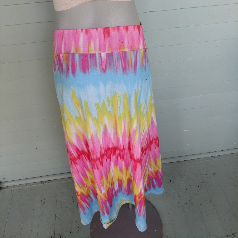 Amy Byer tie-dye skirt.